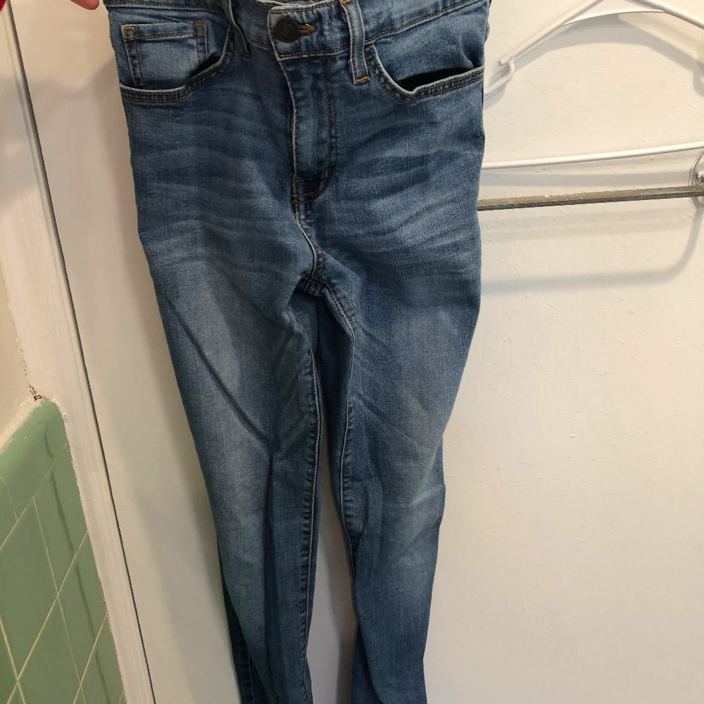 Light blue jeans